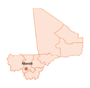 carte du programme de parrainage de world vision au mali
