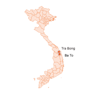carte des programmes de parrainage de world vision france au vietnam