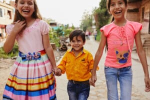 Enfants en Colombie dans les programmes de World Vision France
