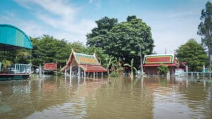 montee des eaux en thailand