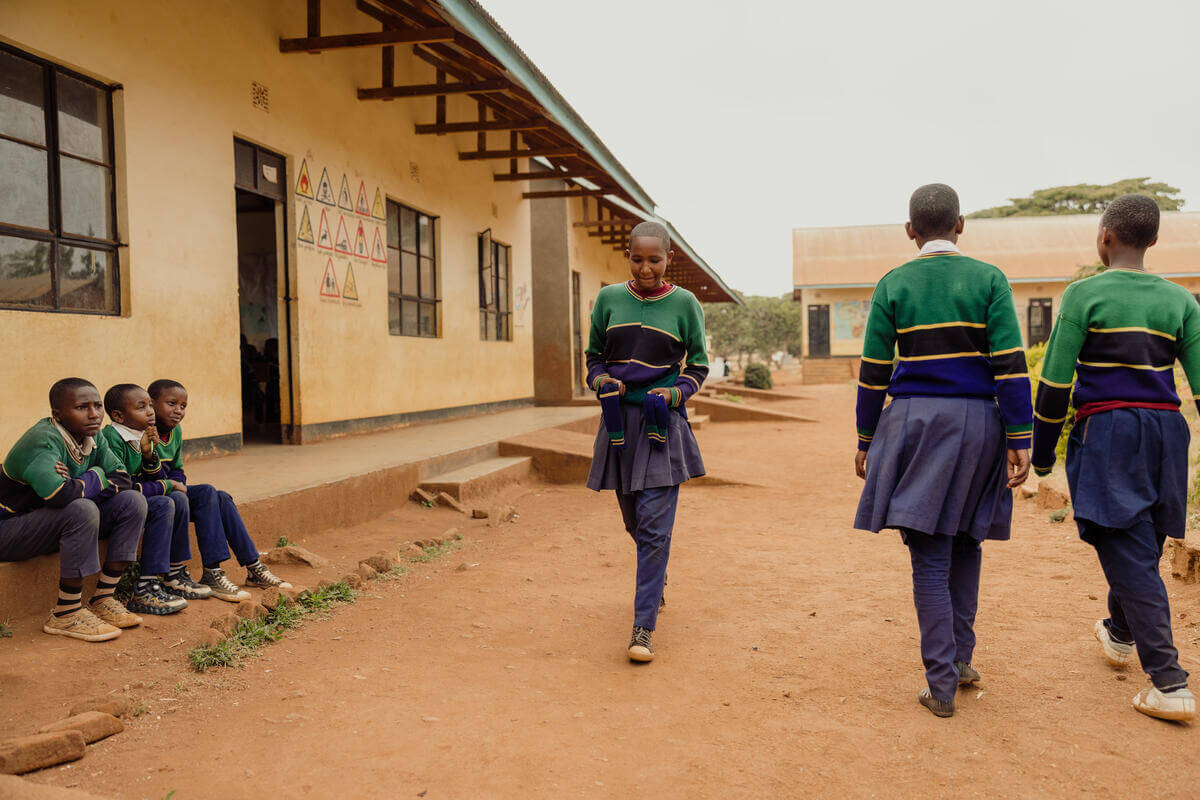 Portrait de Glory marchant